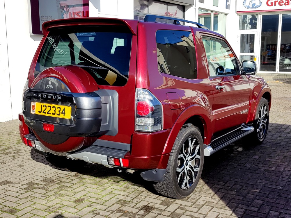 2018 Mitsubishi Shogun Barbarian 3.2 DI-DC 187 BHP SWB 4x4 Automatic 3 Door SUV