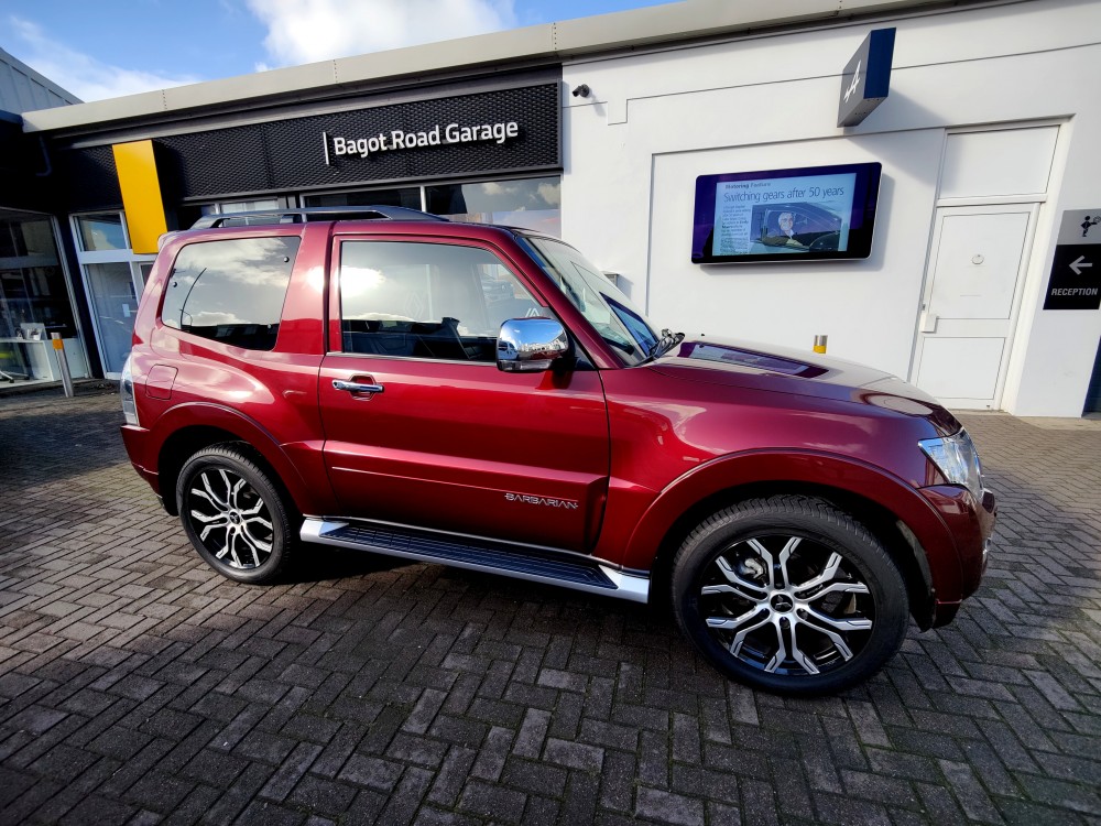 2018 Mitsubishi Shogun Barbarian 3.2 DI-DC 187 BHP SWB 4x4 Automatic 3 Door SUV