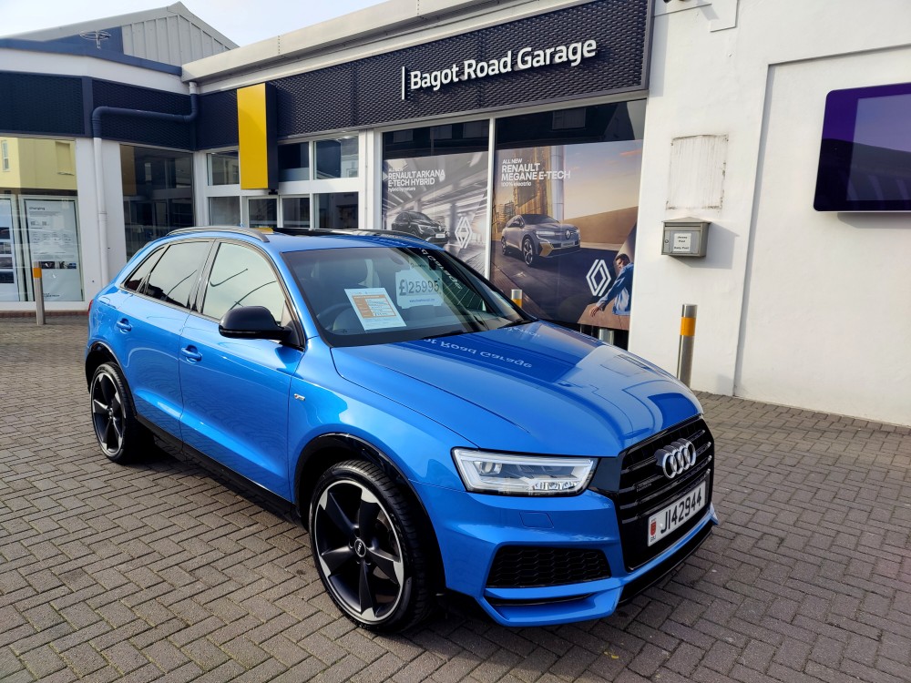 2017 Audi Q3 S-Line Black Edition 2.0 TFSI 180 PS Quattro Automatic 5 Door SUV