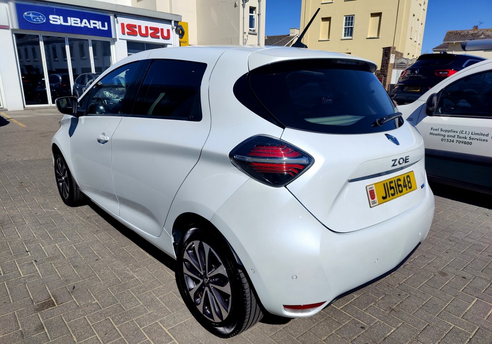 2021 Renault Zoe GT Line R135 E.V 50 Rapid Charge 100% Electric Automatic 5 Door Hatch