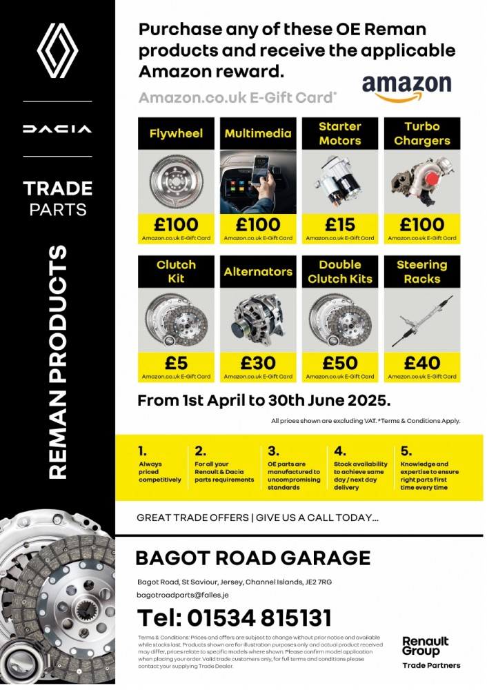 Bagot Road Renault Trade Amazon