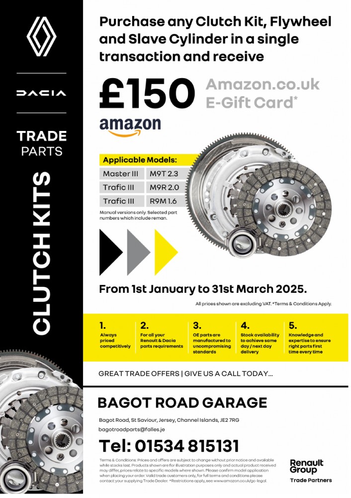 Bagot Road Renault Trade Clutch Kit
