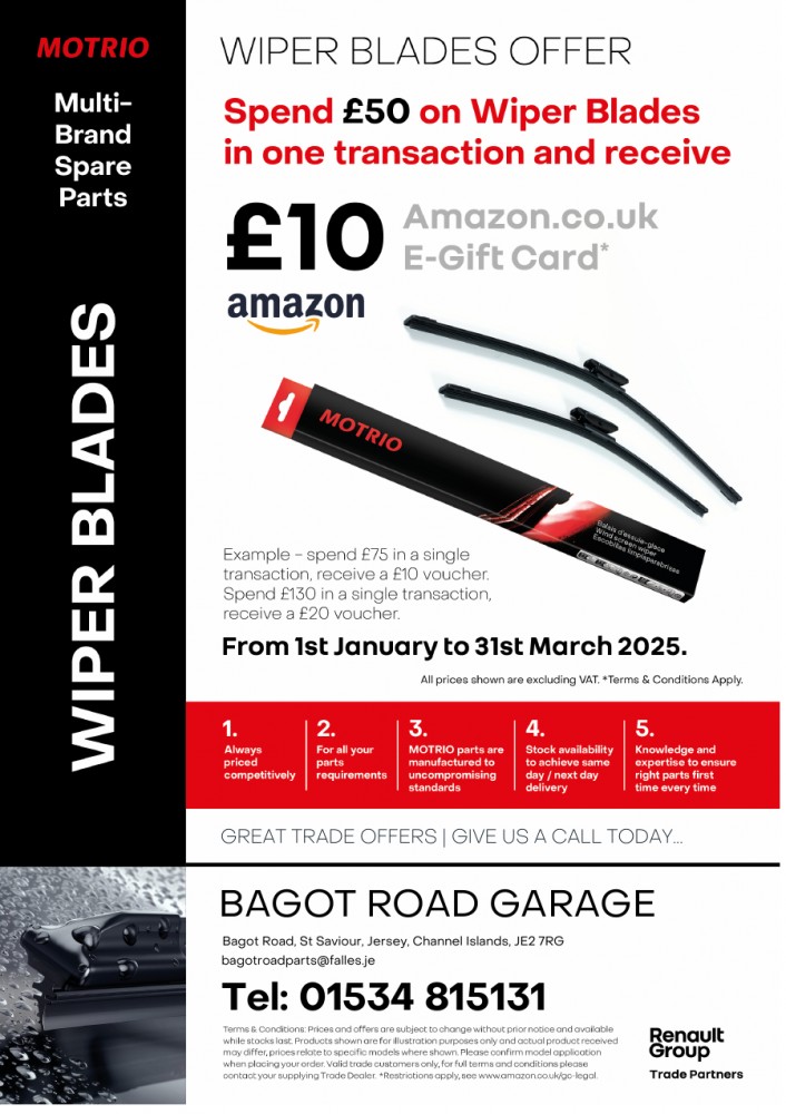 Bagot Road Renault Trade Wiper Blades