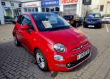 used car 2018 Fiat 500 Lounge 1.2 69 BHP Manual 2 Door Hatch